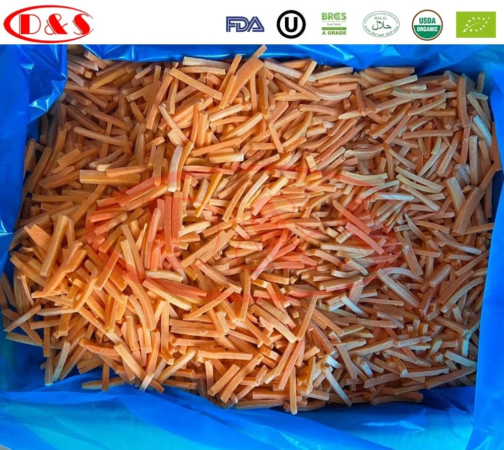 China Vegetables IQF Frozen Carrot Dice/Slice