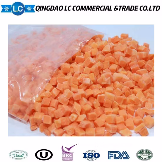 Export Standard Frozen Sliced Carrot
