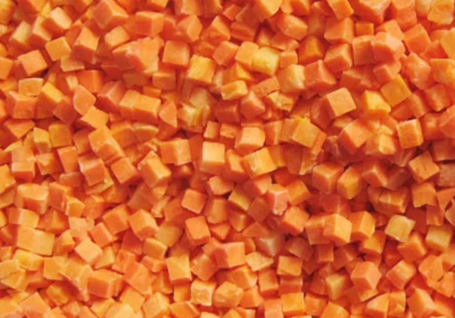 Fresh IQF Frozen Carrot Dices with Brc Certified Hotsale Nice Quality